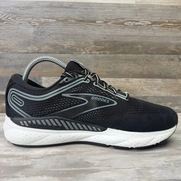 Brooks Ariel GTS 23 Womens 9.5 Wide Black Grey Running Shoes Sneaker 1203901D090 - Picture 4 of 8